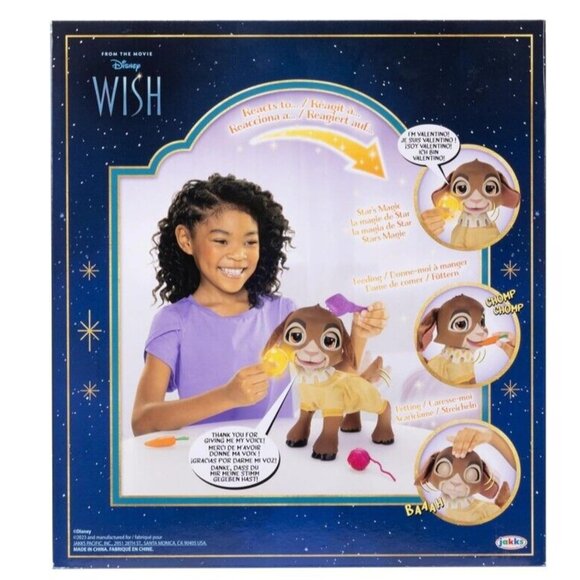 Disney Wish Valentino Interactive Plush Toy With Accessories - Picture 2 of 11